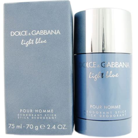 dolce gabbana light blue deodorant|light blue deodorant stick.